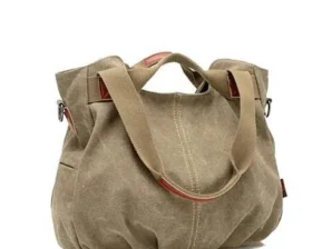 ARM CANDY Handy Natural Canvas Handbag