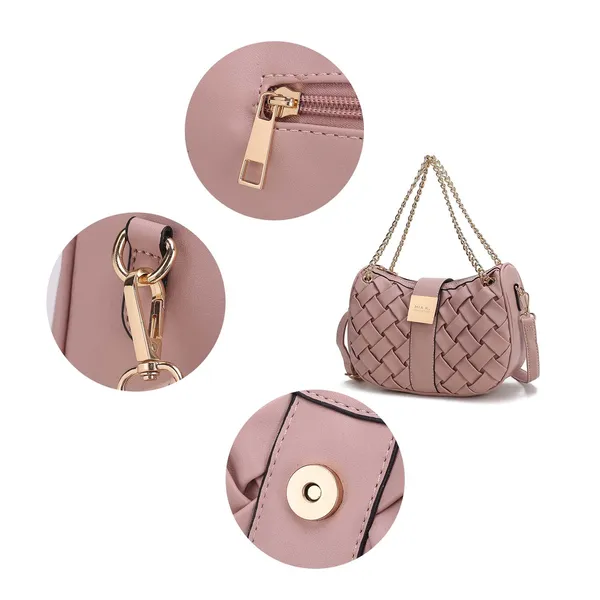 Hundred Braid MKF Solari Braided Chain Shoulder Bag – Holiday Bags Online