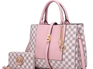 MKF Collection - Yuliana 2-Piece Women's Handbag Set