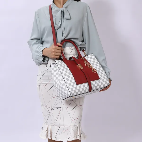 MKF Collection - Yuliana 2-Piece Women's Handbag Set