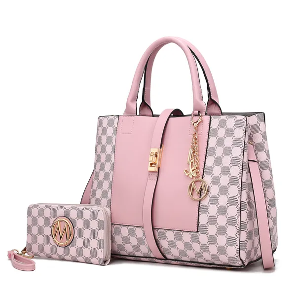MKF Collection - Yuliana 2-Piece Women's Handbag Set